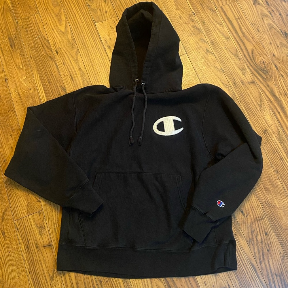Mens Champion Reverse Weave Hoodie